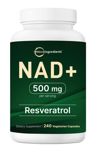 Ageless Beauty Stack: NAD+ Capsules, Trans-Resveratrol Powder & Astaxanthin Softgels
