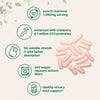 Micro Ingredients Pure D Mannose 1,300mg with Cranberry, 240 Veggie Capsules