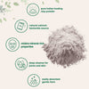 Micro Ingredients Natural Calcium Bentonite Clay, 2lbs Powder | Pure Indian Healing Clay