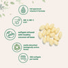 Micro Ingredients Vitamin K2 MK-4 + MK-7 & K1 Supplement, 360 Softgles with Coconut Oil