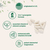 Micro Ingredients Magnesium Citrate with Vitamin D3 & B6, 240 capsules