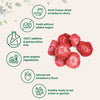 Micro Ingredients Organic Freeze Dried Strawberries Sliced