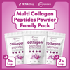 Multi Collagen Peptides Powder Family Pack