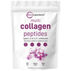 Micro Ingredients Multi Collagen Peptides Powder - Hydrolyzed Protein Peptides (Type I,II,III,V,X) with Hyaluronic Acid, Biotin & Vitamin C Unflavored
