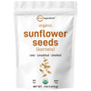 Micro Ingredients Organic Sunflower Seeds, 4lbs, Raw, Unsalted, & Shelled