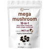 Micro Ingredients Mega Mushroom 10-in-1 with MCT Oil, 240 Softgels