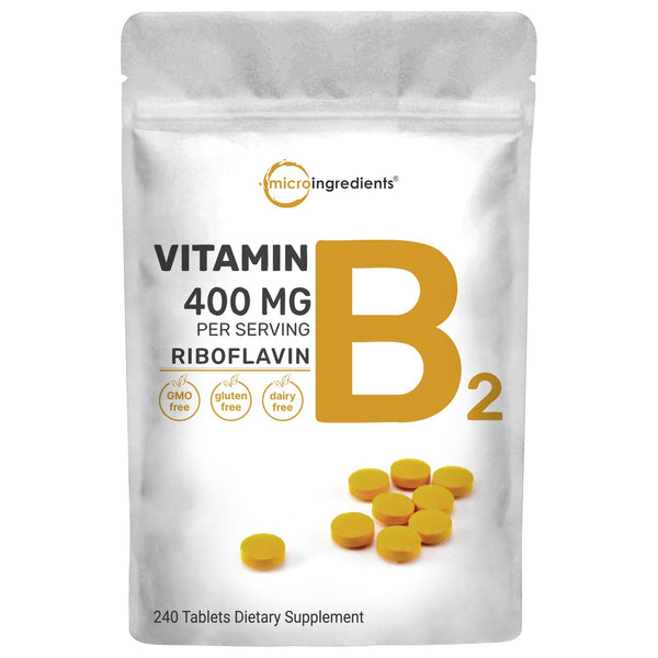 Micro Ingredients Vitamin B2 Riboflavine Tablets