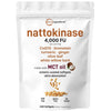 Micro Ingredients Nattokinase 4,000 FU Equivalent, 240 Enteric Coated Softgels with MCT Oil