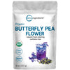 Micro Ingredients Organic Butterfly Pea Flowers, 8oz