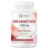 Micro Ingredients Red Yeast Rice 1,200mg with CoQ10 100mg, 240 Veggie Capsules